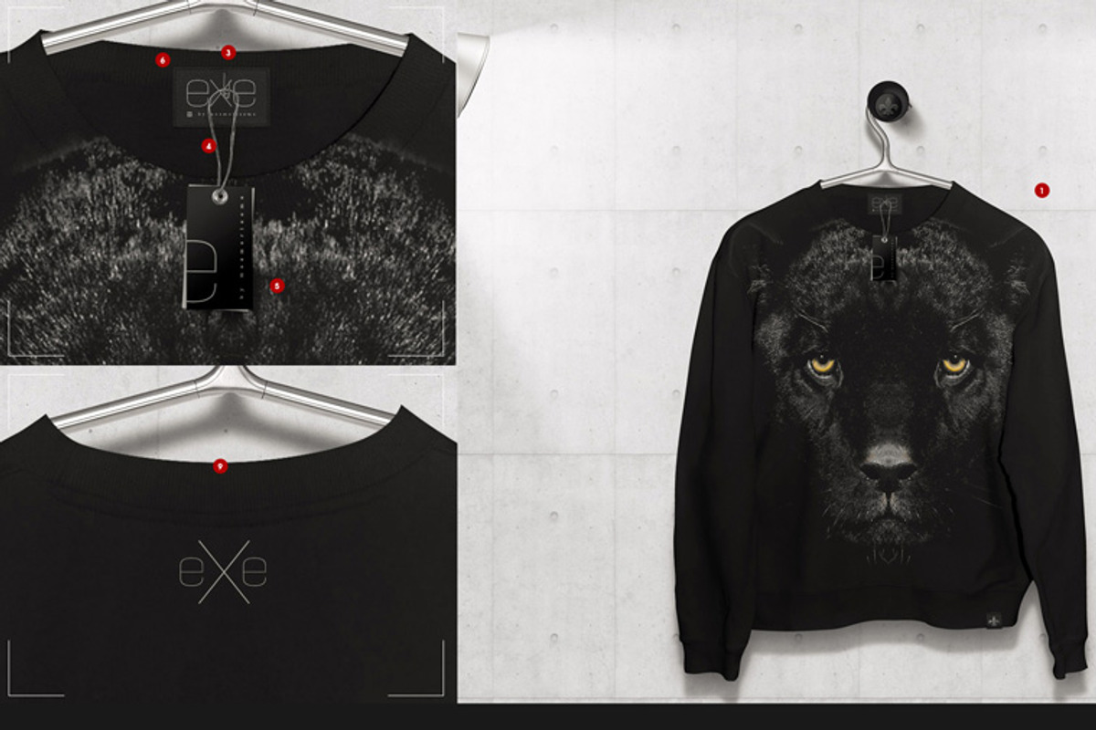 Hoodie / Blouse On 5 Stages Mock-up, a Hoody Mockup by Mocca Mockups Store (Photo 59 of 69)