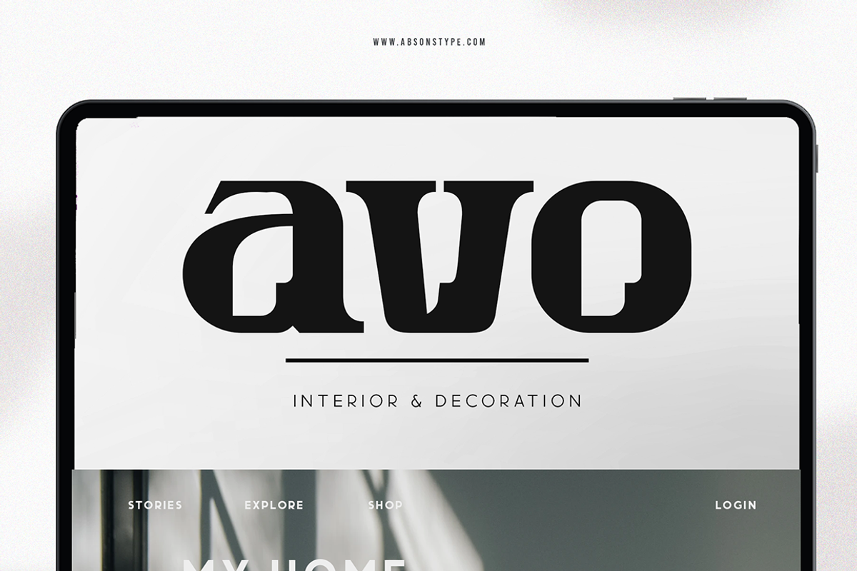 Kagestone - Absonstype, a Serif Font by Absonstype (Photo 5 of 7)
