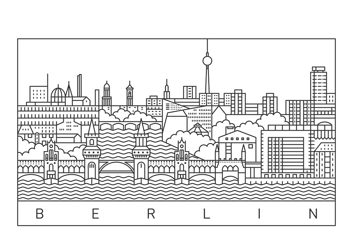 European Capitals, an Object Illustration by VitaliyKapustyanov (Photo 5 of 46)