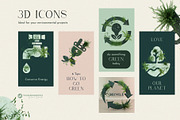 Sustainable 3D Icons, an Icon by Youandigraphics (Thumbnail 3 of 16)