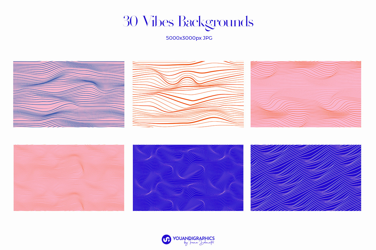 Vibe Lines Seamless Patterns, a Pattern Graphic by Youandigraphics (Photo 8 of 15)