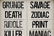 Vintage Photoshop Layer Styles, a Layer Style Add-On by Creativenauts (Thumbnail 9 of 9)