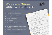 Word resume & cover letter template, a Resume Template by Climbwithelevator (Thumbnail 6 of 10)