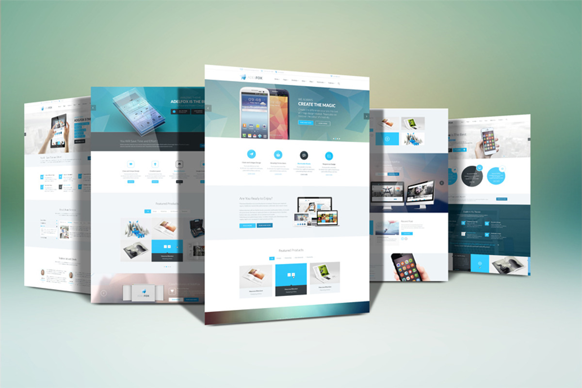 Website Display Mockup, a Device Mockup by RgraphicsDesign (Photo 3 of 5)