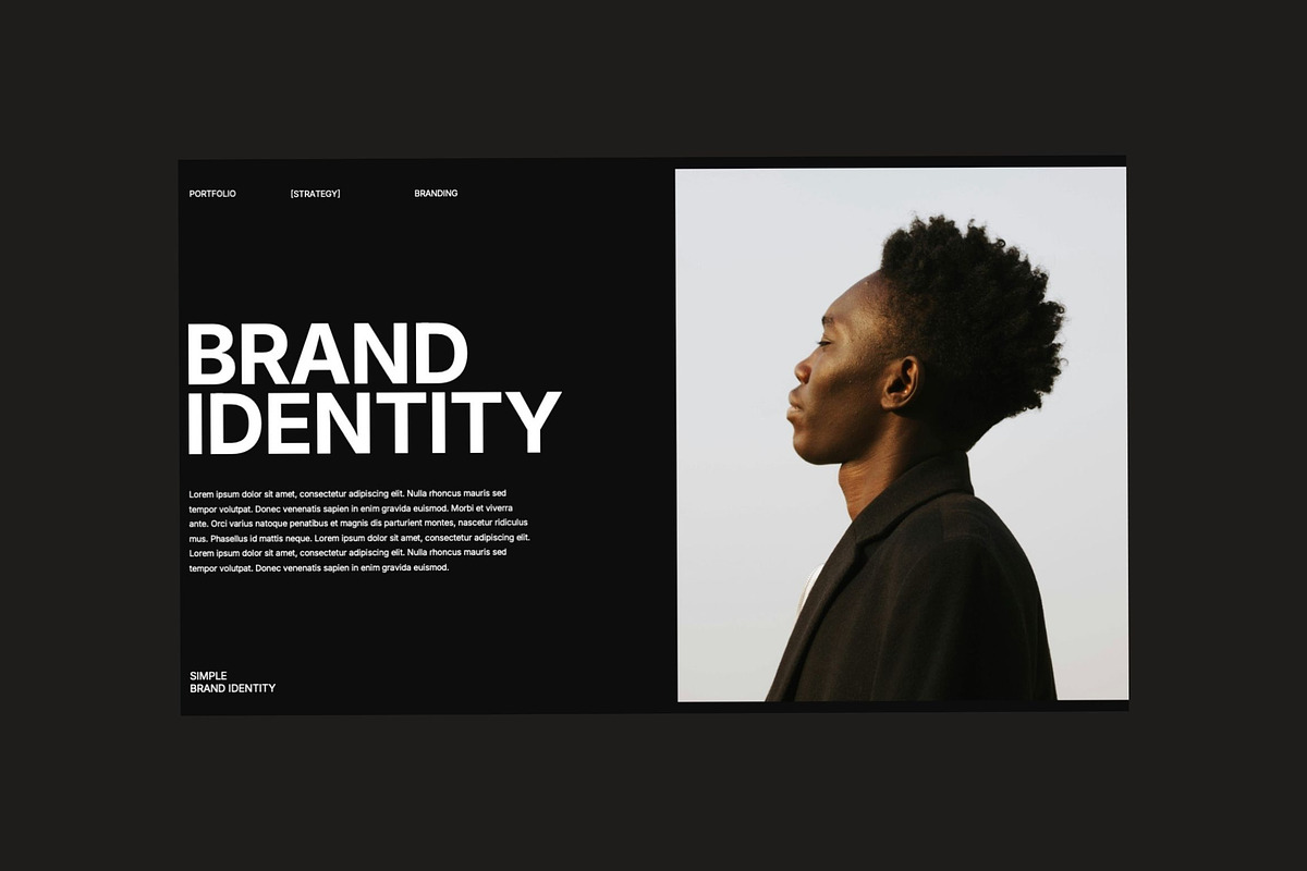 SOHO - Fashion Brand Identity PPT, a Presentation Template by studiobasic (Photo 2 of 7)