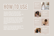 Canva Email Signature Bundle, an Email Template by SunshineStudioBoutique (Thumbnail 3 of 9)