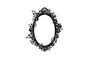 Vintage Ornate Oval Frame Bundle, an Illustration by jahid234 (Thumbnail 12 of 31)