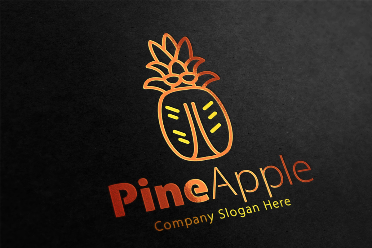 Pineapple Logo, a Branding & Logo Template by Creative Dezing (Photo 1 of 4)