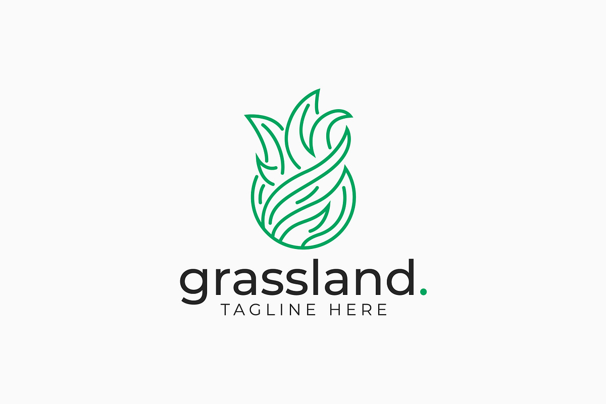 Grassland Logo Field Landscape Soil, a Branding & Logo Template by Signatoro (Photo 1 of 2)