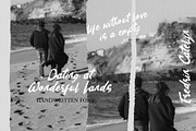 Diorline - Rough Handwritten Font, a Handwritten Font by Myn Type (Thumbnail 2 of 14)