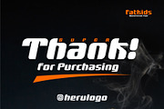 Fatkids, a Font by herulogo (Thumbnail 5 of 5)