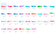 88 Watercolor elements PNG, a Templates & Theme by Ksusha shop (Thumbnail 7 of 7)