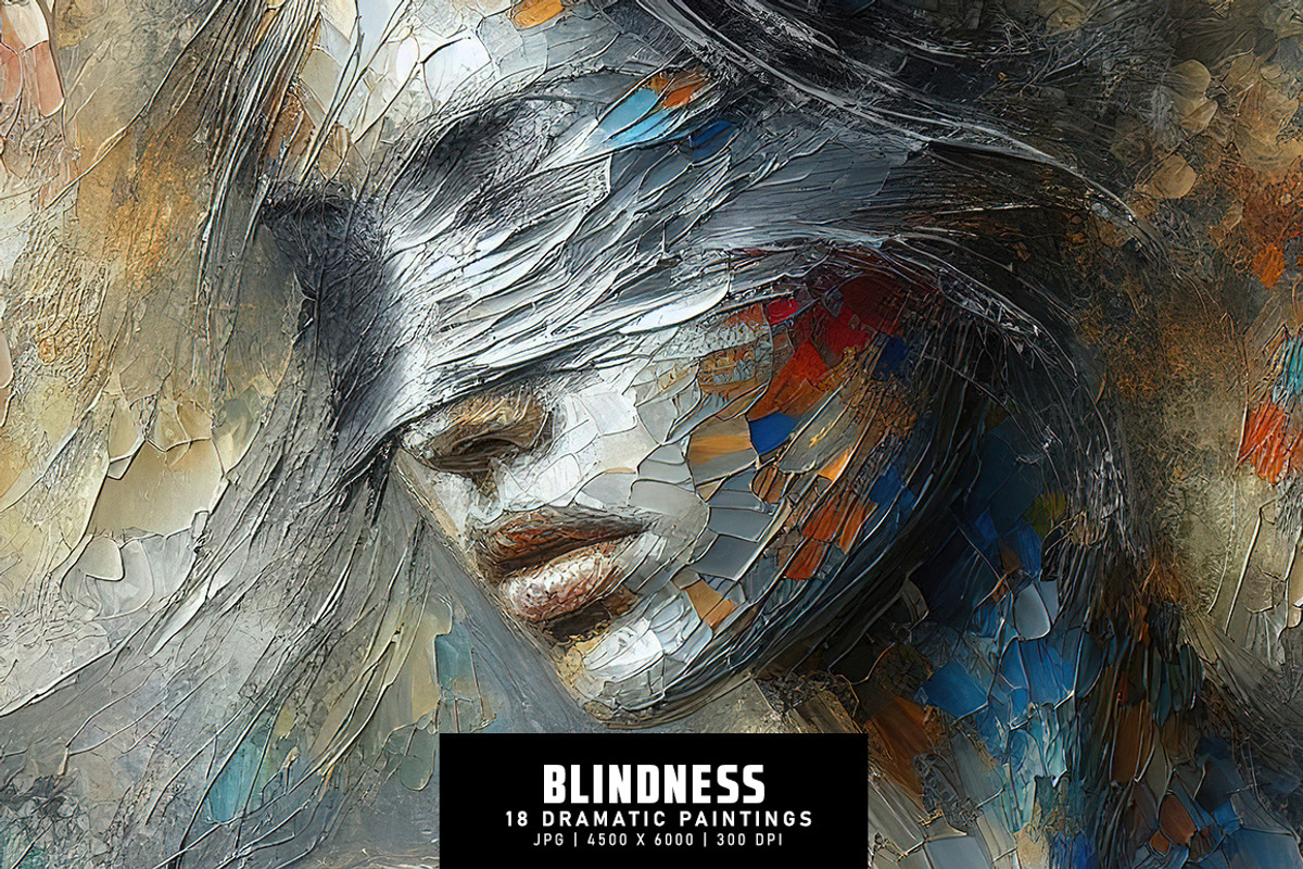 Blindness, a Person Illustration by Digital Art Creations (Photo 1 of 8)