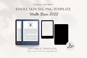 Kindle Basic 2022 Skin Template, an Object Graphic by STUDIO REFINERY (Thumbnail 1 of 5)