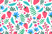 Summer cards, seamless patterns, a Decorative Illustration by Good Studio (Thumbnail 7 of 19)
