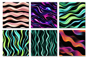 Abstract Wavy Lines Digital Paper, a Texture Graphic by Dream Creation (Thumbnail 6 of 7)