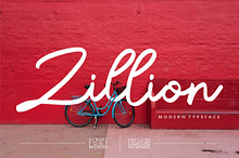 Zillion | Modern Script Font