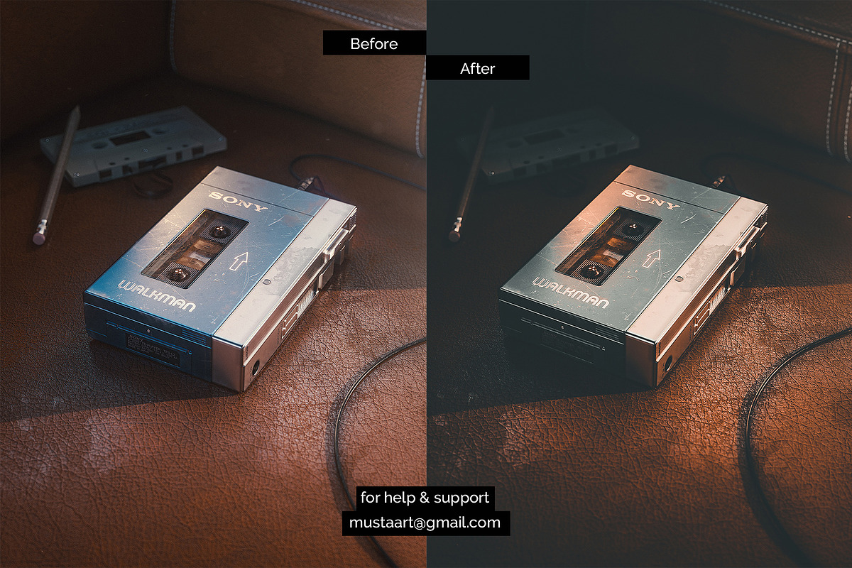 Dark & Cozy  - Preset, an Action Add-On by MustaART (Photo 7 of 7)