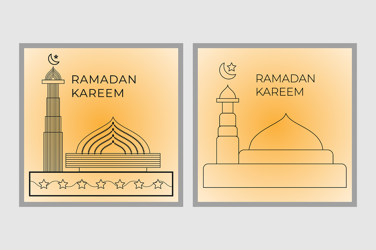 Ramadan Kareem, a Decorative Illustration by Lakhan1998 (Photo 6 of 6)
