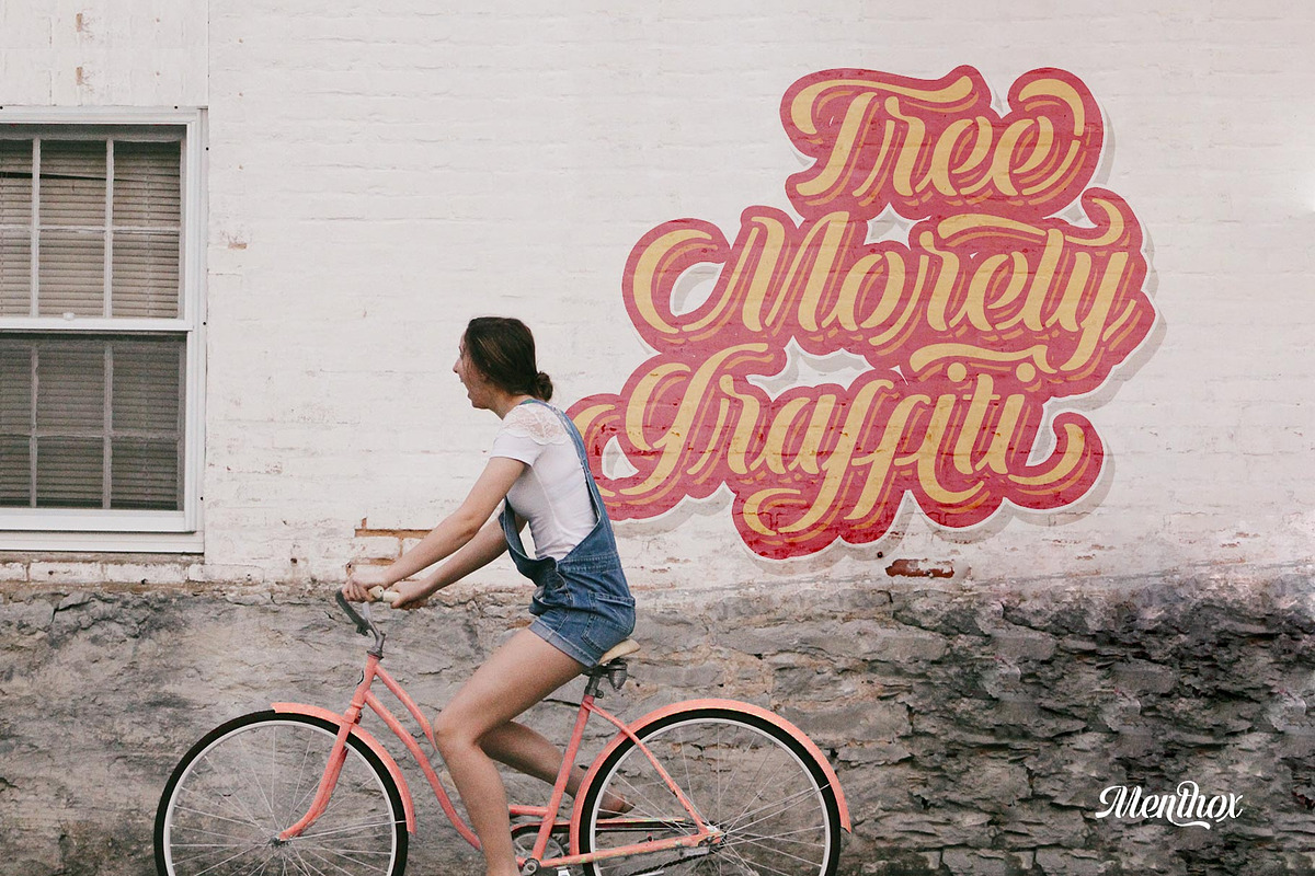 Menthox Typeface, a Script Font by alit design (Photo 14 of 15)