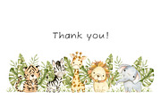 Safari animals, an Animal Illustration by NellyaEgorova (Thumbnail 11 of 11)