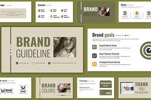 Fashion Brand Guideline, a Presentation Template by Mighty-Slide