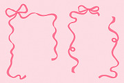 Bows & Frames Hand Drawn Collection, an Object Graphic by Kokoshka (Thumbnail 12 of 13)