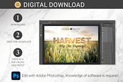 Harvest Urgency Church Flyer PSD, a Flyer Template by Godserv Designs (Thumbnail 11 of 12)