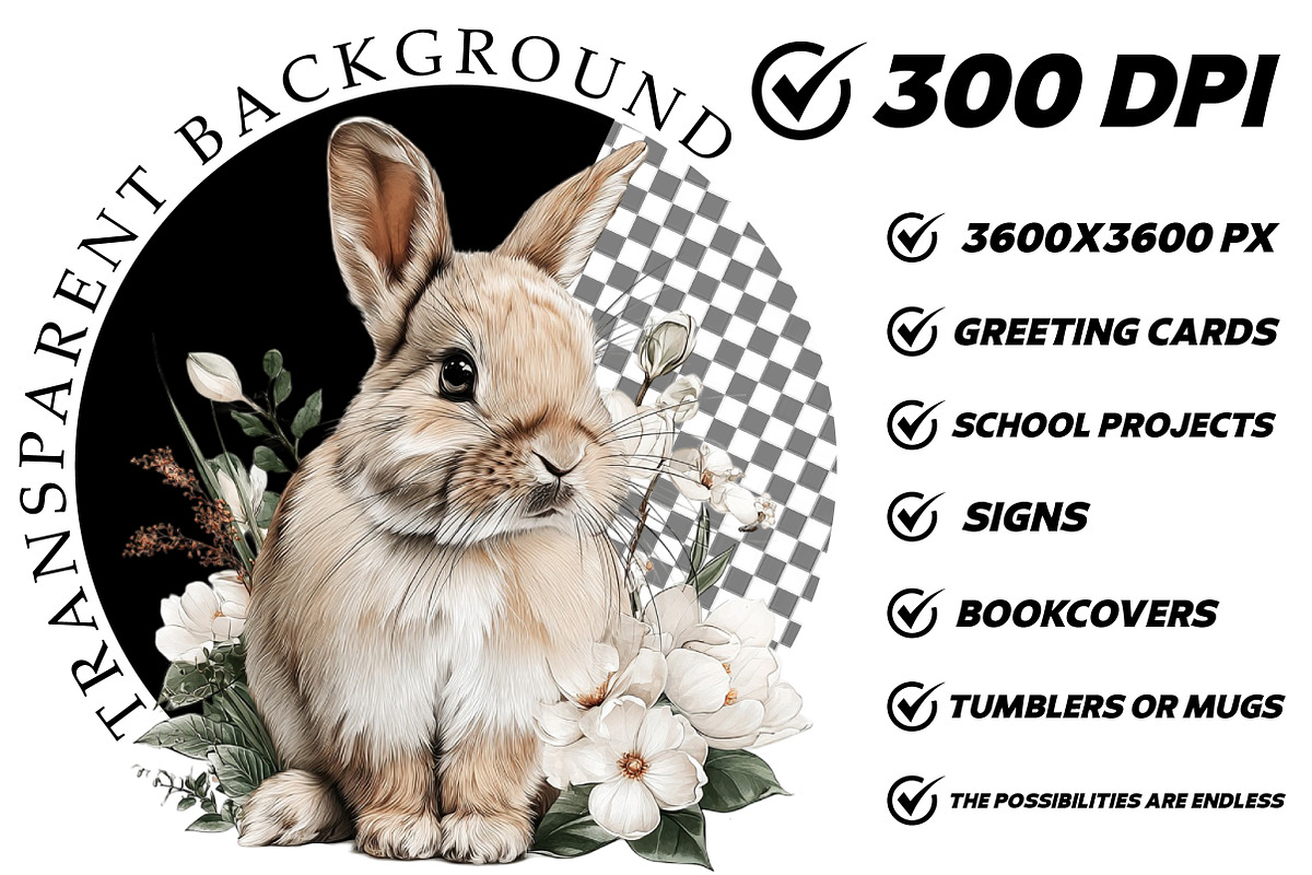 Watercolor Easter Clipart Bundle, an Illustration by DreamCafeArt (Photo 5 of 6)