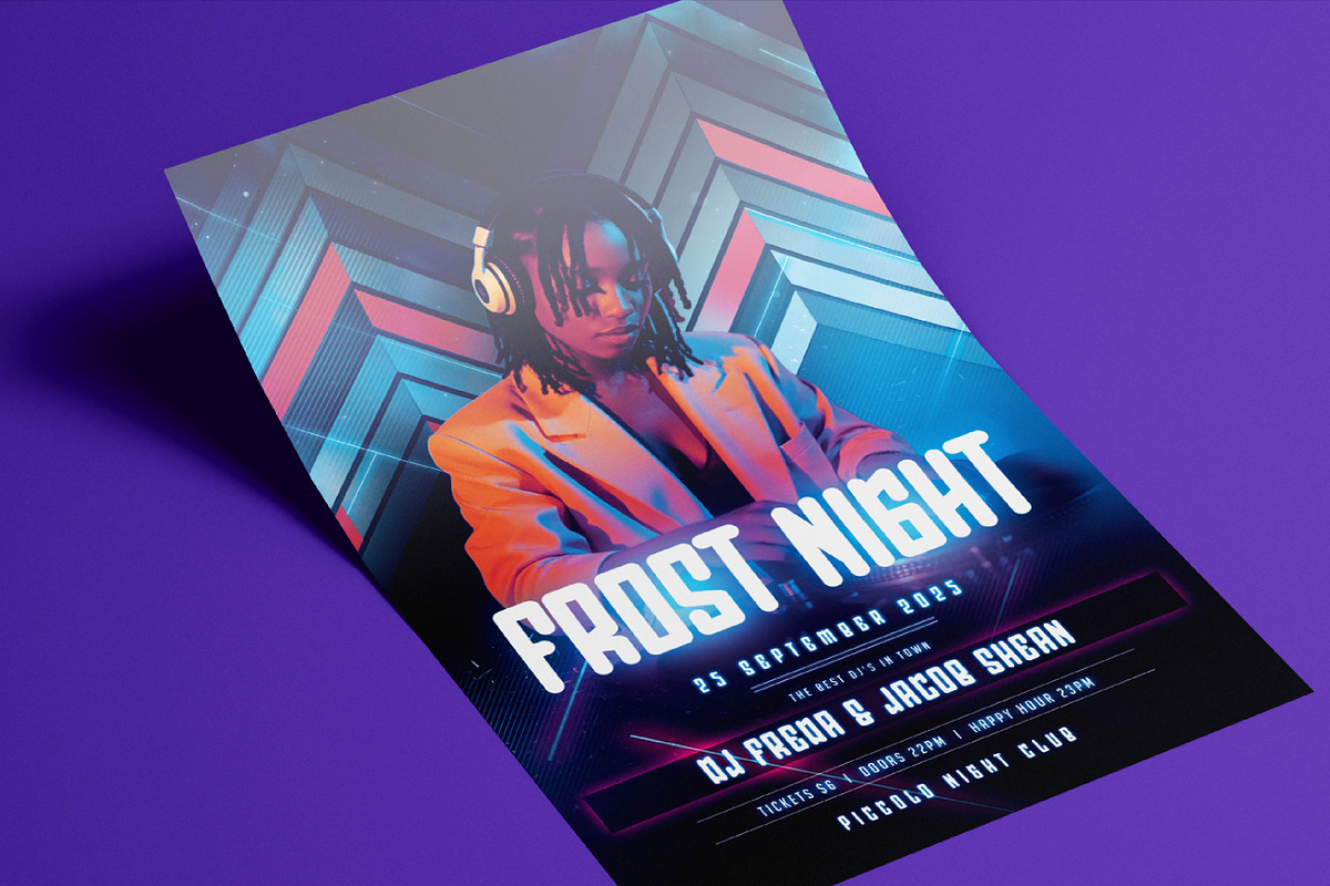 Neon Flux - Modern Futuristic Font, a Font by Gumrega Studio (Photo 4 of 7)