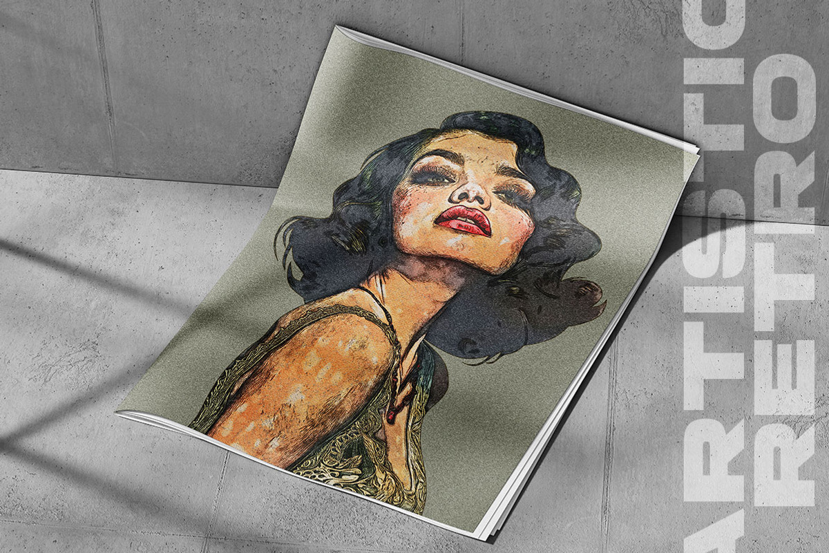 Artistic Retro Photo Effects, an Action Add-On by Amorjesu.com (Photo 11 of 36)