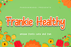 Frankie Healthy - font display