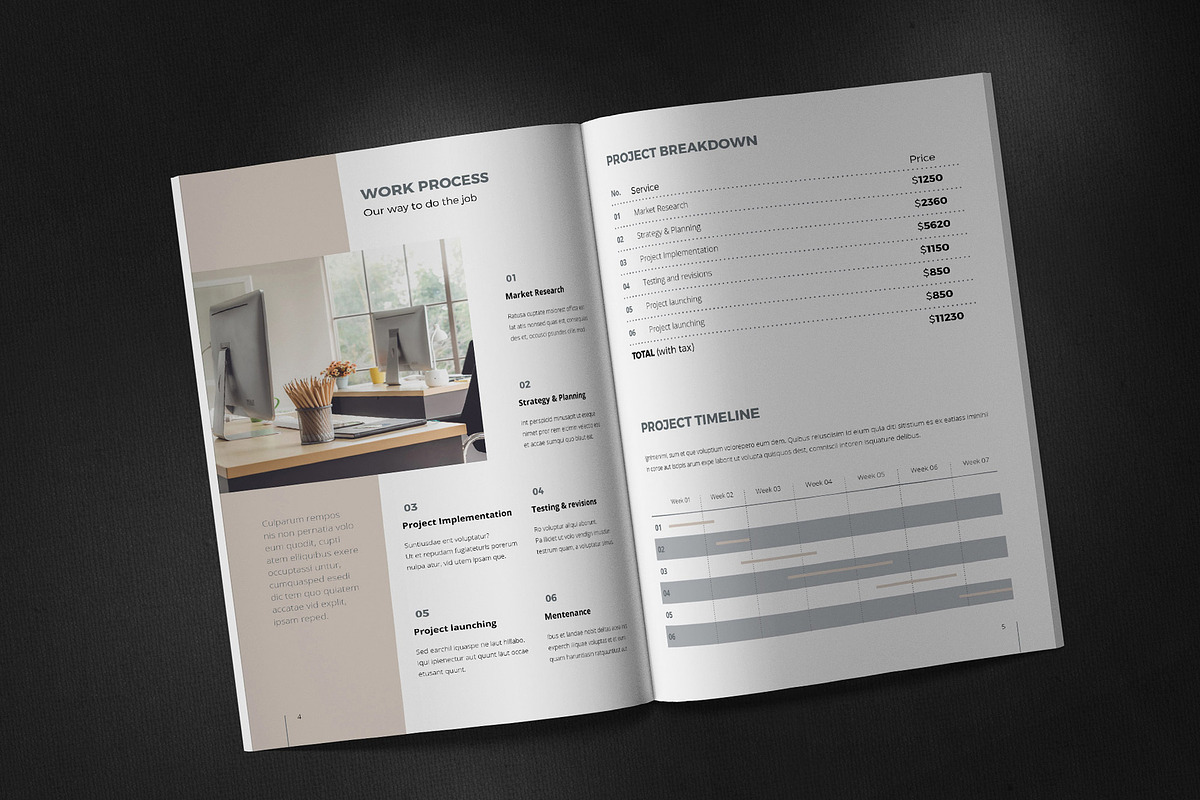 Business Proposal Canva, a Marketing Template by Sabin (Photo 4 of 8)