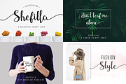 Handwritten Script Bundle - 90% OFF, a Script Font by Dharmas Foundry (Thumbnail 12 of 12)