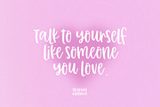 Blooming wildflower cute font, a Handwritten Font by BilberryCreates (Thumbnail 12 of 12)
