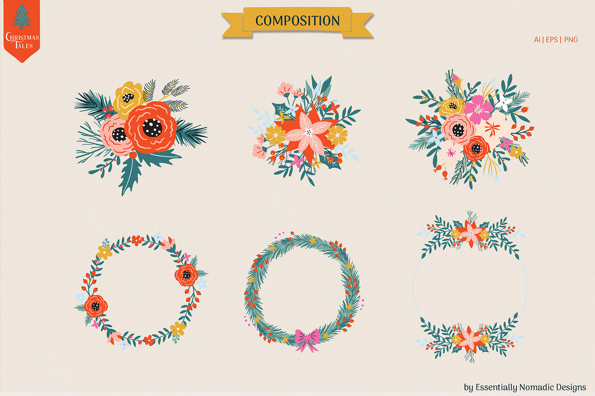 Nutcracker Christmas Pattern Graphic, a Seasonal Illustration by Essentially Nomadic (Photo 12 of 13)