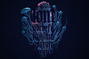 Gothic font 02, a Blackletter Font by GeekClick (Thumbnail 5 of 10)