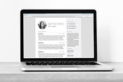 Simple Resume Template, a Resume Template by Resume Refresh (Thumbnail 3 of 3)