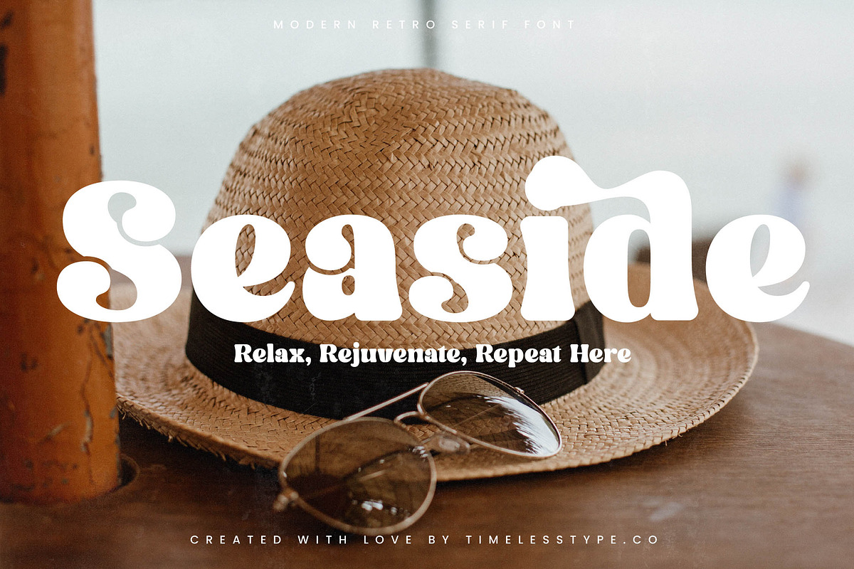 Madnight Honeys Retro Groovy Font, a Serif Font by timelesstype.co (Photo 9 of 20)