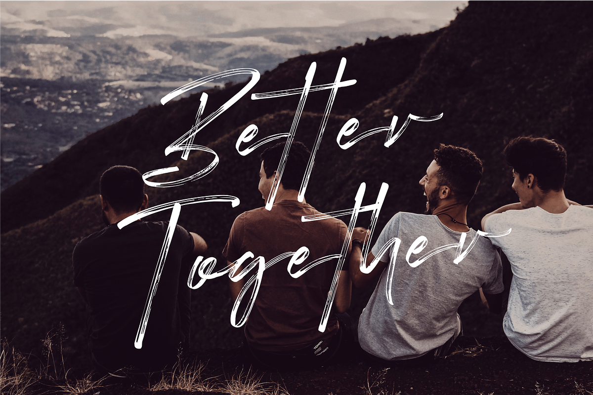 Rock Better - Handwritten Font, a Script Font by 50Fox (Photo 7 of 13)