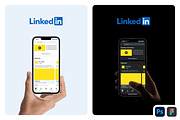 Linkedin Branding Kit | PSD | Figma, a Social Media Template by Vitor Heinzen (Thumbnail 5 of 7)