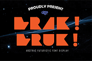 BrakBruk Font, a Handwritten Font by ForzaType (Thumbnail 1 of 6)