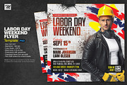 Labor Day Weekend Party Flyer, a Flyer Template by Tarommir (Thumbnail 1 of 3)