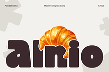 Alnio - Modern Display Sans Font