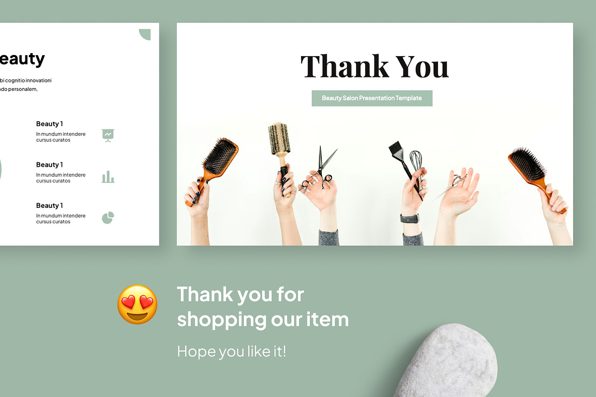 Glamourous - Beauty Google Slide, a Presentation Template by Panen Creative (Photo 5 of 6)