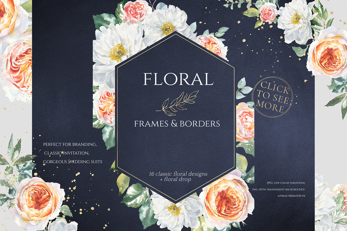 Watercolor Botanical Florals, a Decorative Illustration by Catherine Wheel (Photo 14 of 43)