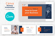 Business Profile Presentation Canva, a Presentation Template by Sabin (Thumbnail 1 of 4)