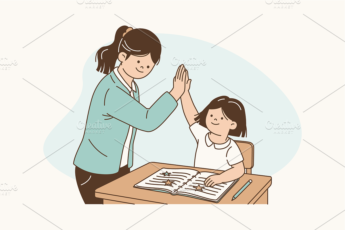 Guiding Hands Illustration, an Object Graphic by Jump Studio (Photo 12 of 12)