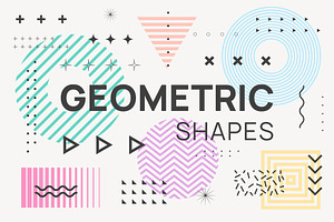 200 Geometric Shapes Vector Design