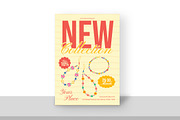 New Collection Beads Charm - Flyer, a Brochure Template by Izdihaar_Studio (Thumbnail 4 of 4)